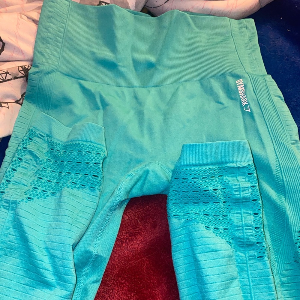 Energy seamless leggings in tropical blue